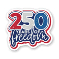 250 Years Freedom Sticker