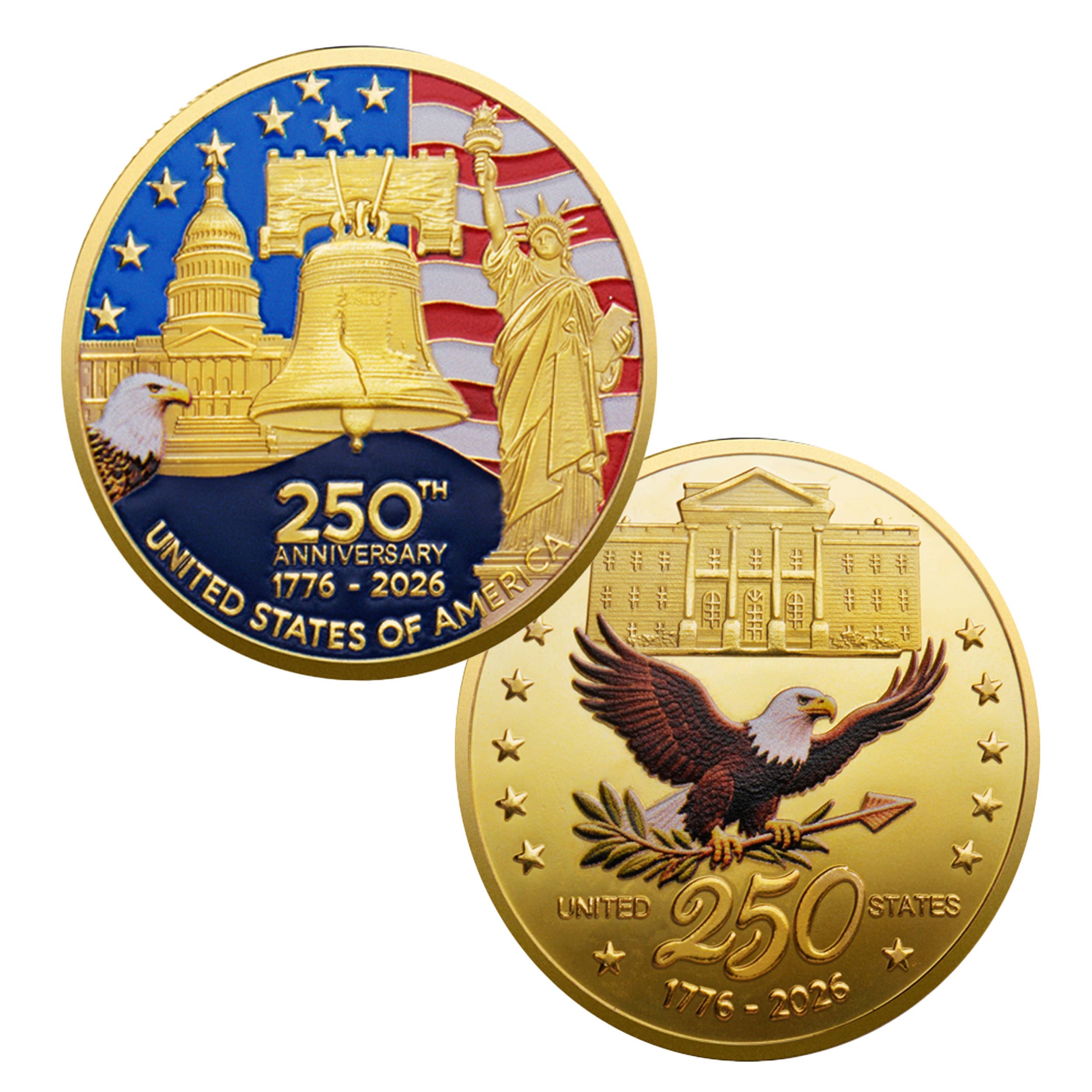 250th Anniversary of USA Gold Coin