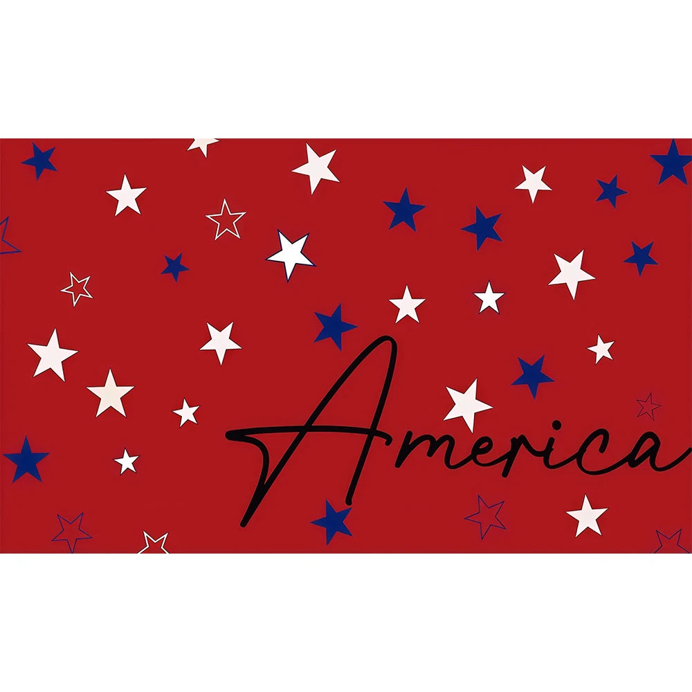 Patriotic Door Mat 4th of July Doormat