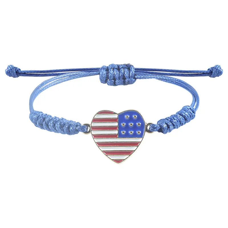 USA Independence Day Bracelet alloy