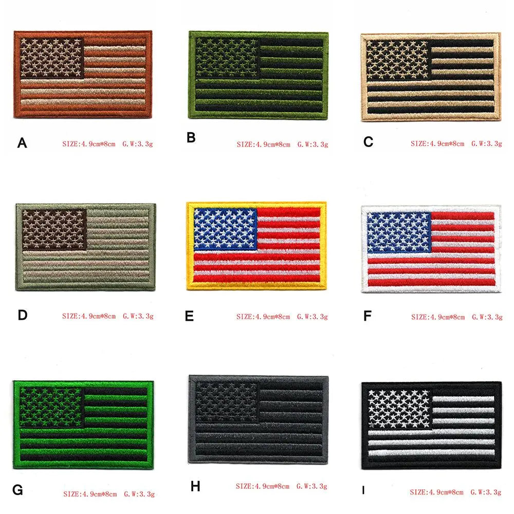 USA Velcro Patches