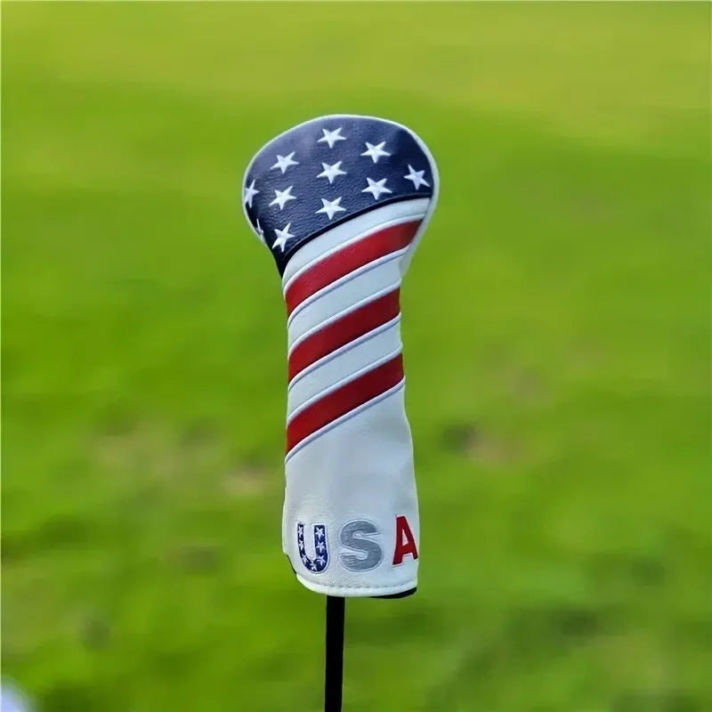 Patriotic Golf Club Head Cover Set