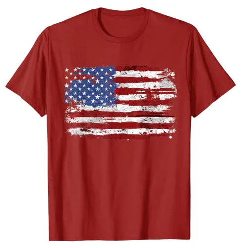 American Flag 4th of July T-Shirt