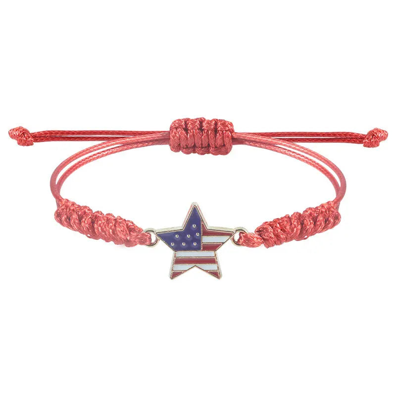 USA Independence Day Bracelet alloy