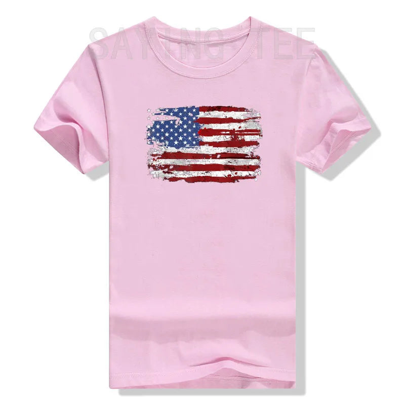 American Flag 4th of July T-Shirt
