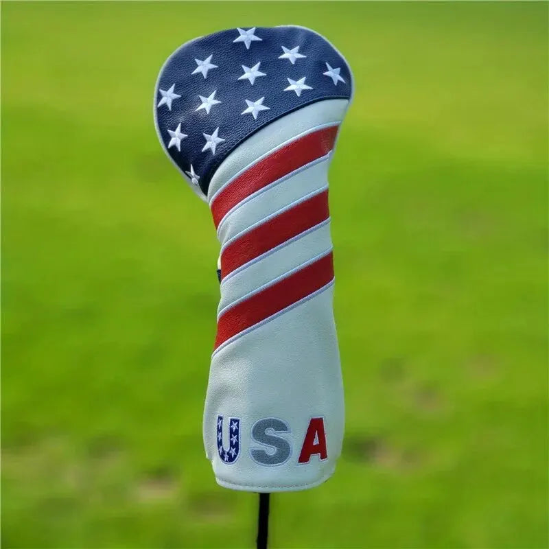 Patriotic Golf Club Head Cover Set
