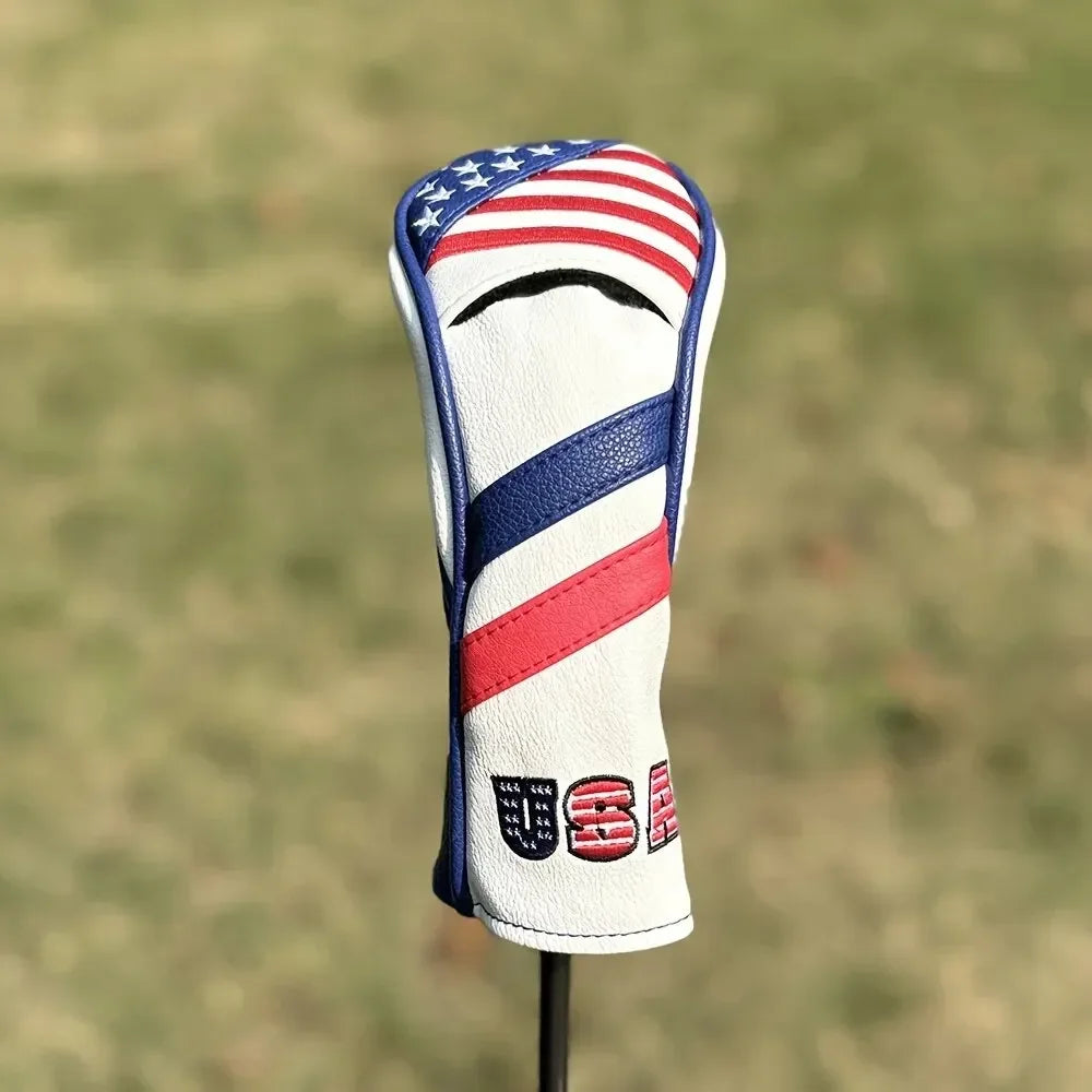 Patriotic Golf Club Head Cover Set