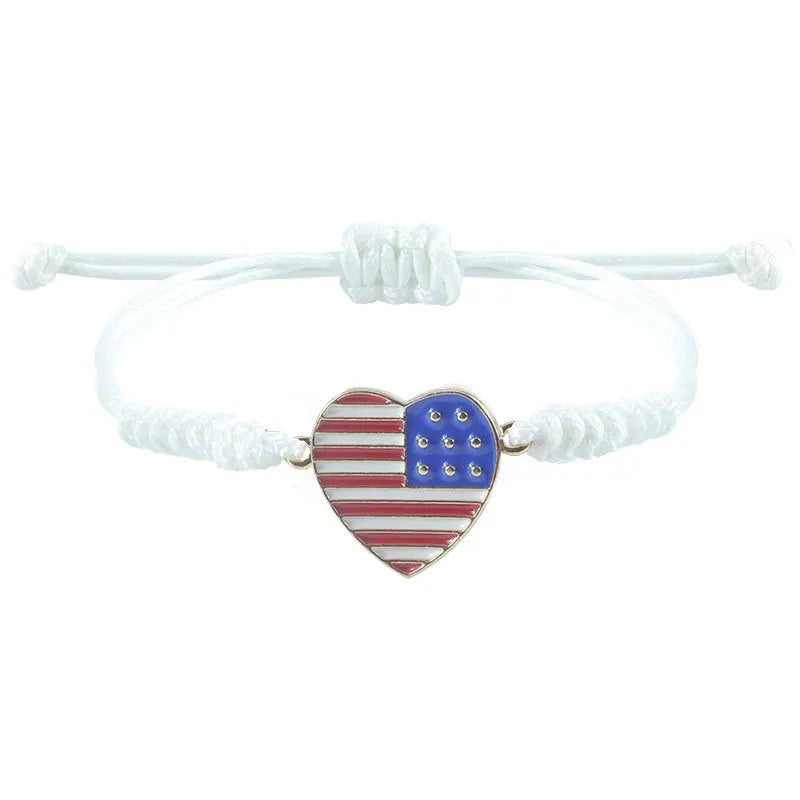 USA Independence Day Bracelet alloy