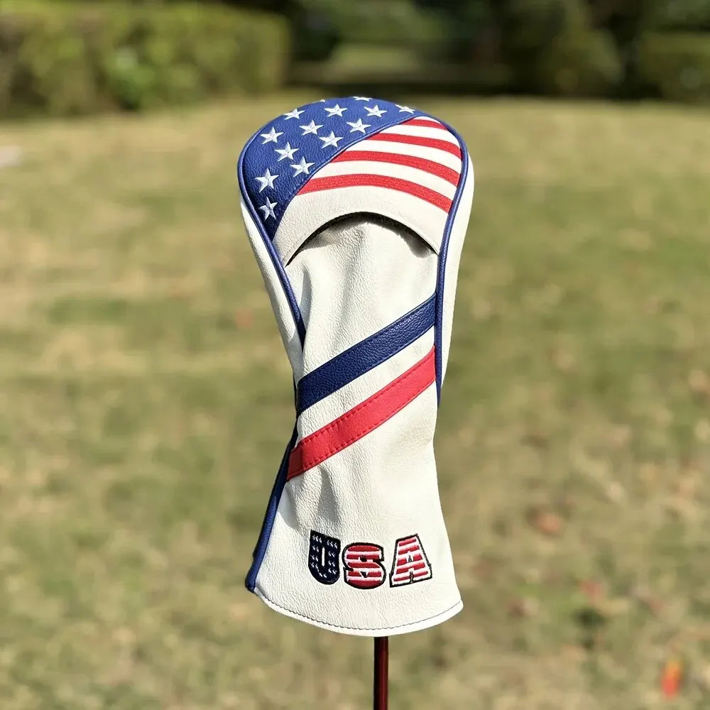 Patriotic Golf Club Head Cover Set
