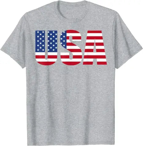 USA Patriotic American Flag T-Shirt