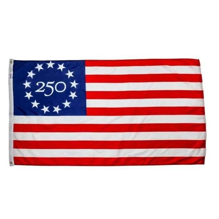 250th Anniversary USA Flag