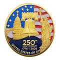 250th Anniversary of USA Gold Coin